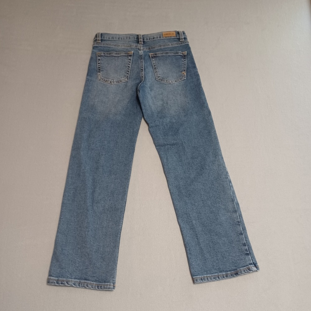 Jordache Girls Medium Enzyme Wash Straight Leg Jeans Size 8 25WUJD1779C51
